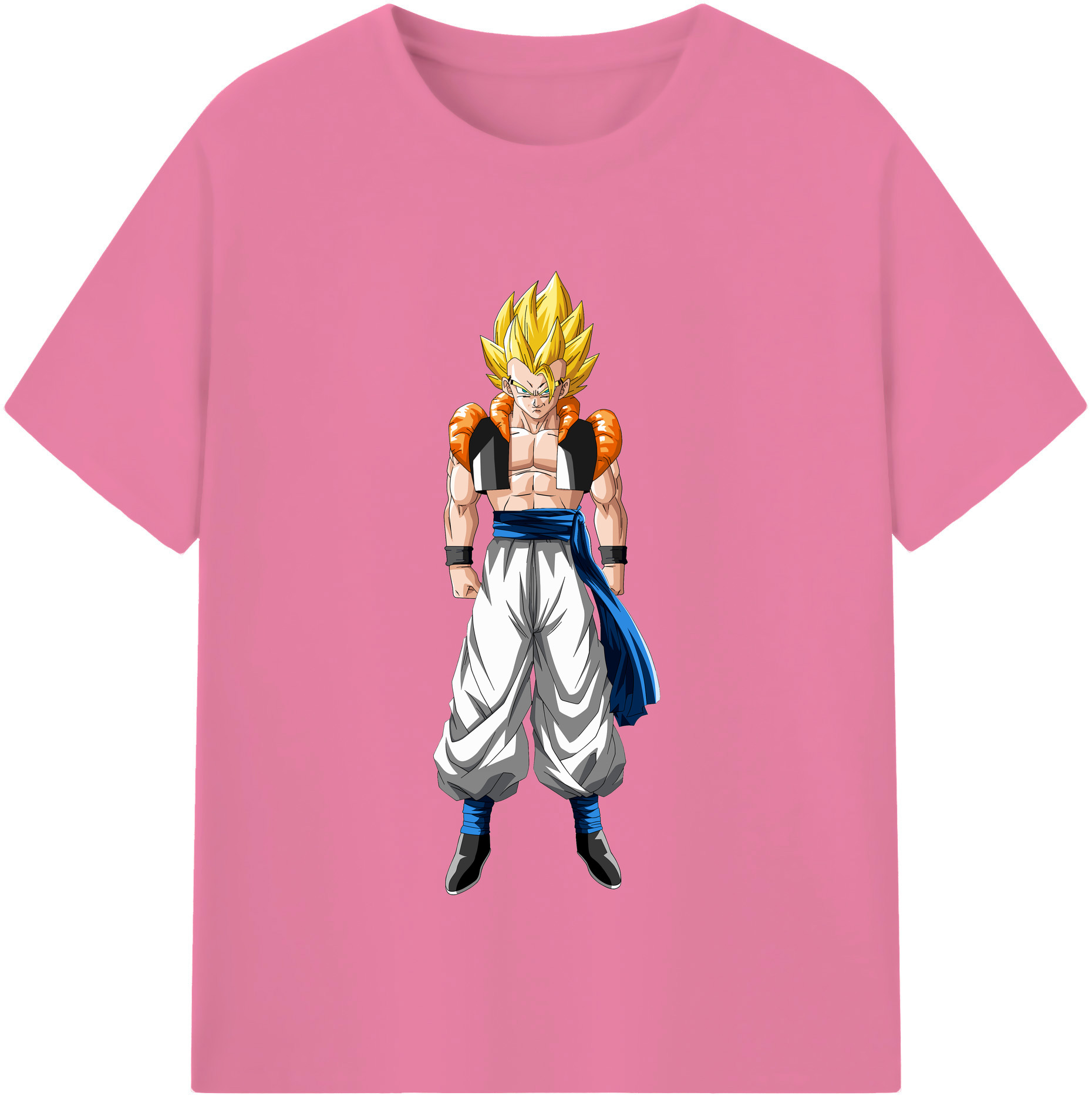（画像用） ドラゴンボール ベジータ四世（Bejīta Yonsei）DRAGON BALL Vegeta IV 綿100％半袖Tシャツ（フロントプリント）